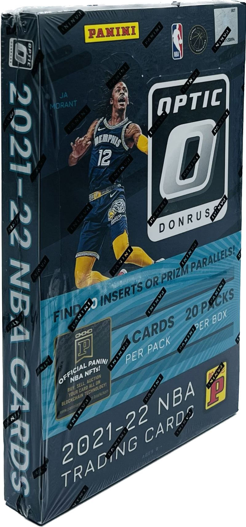 2021-22 Panini Donruss Optic Basketball Retail Tmall Box Image 1