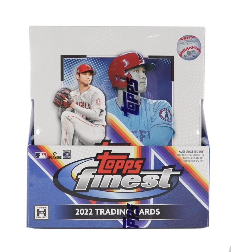 2022 Topps Finest Baseball Hobby Box Image 2