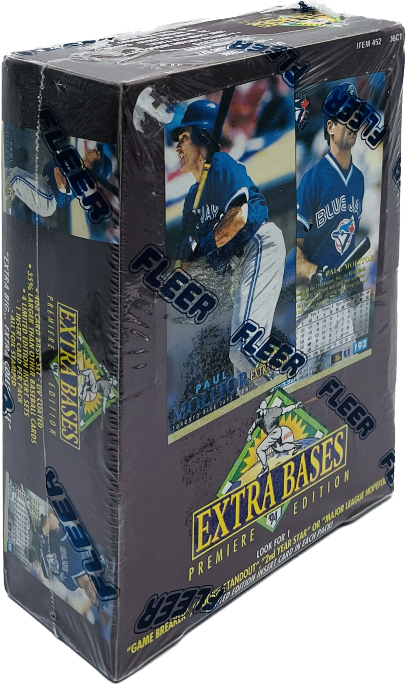 1994-95 Fleer Extra Bases Baseball Box Image 1