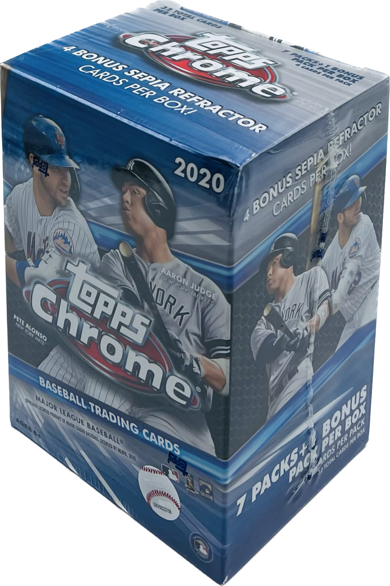 2020 Topps Chrome Baseball Blaster Box





 Image 1