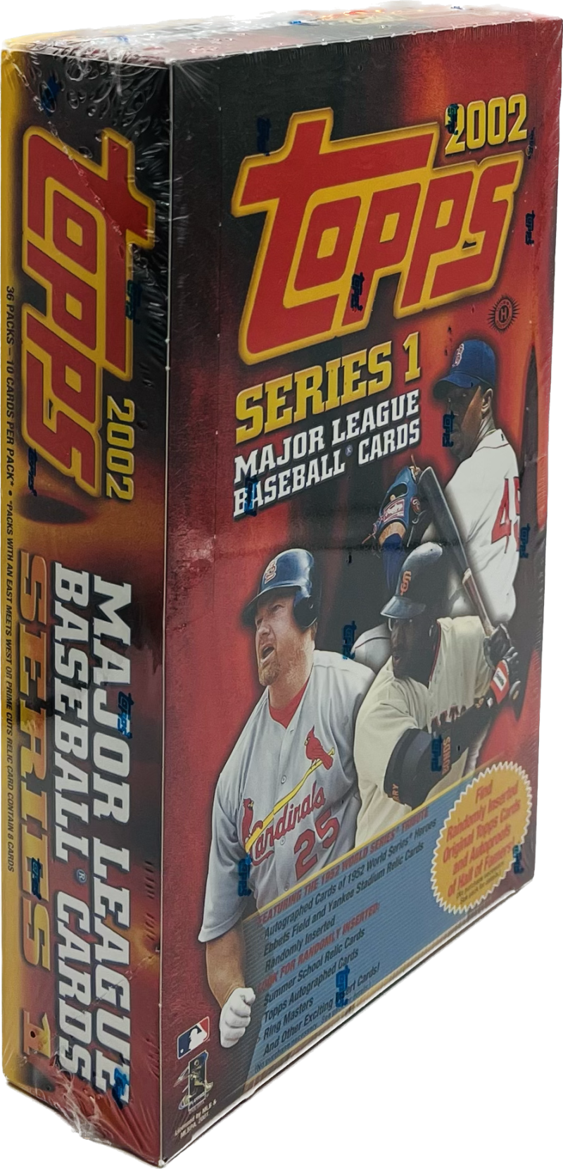 2002 Topps Series 1 Baseball Hobby Box Image 1