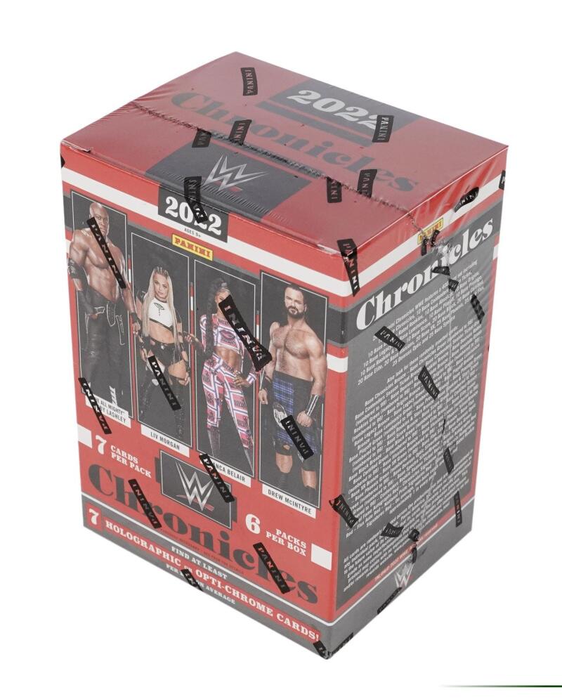 2022 Panini Chronicles WWE Wrestling 6-Pack Blaster Box Image 1