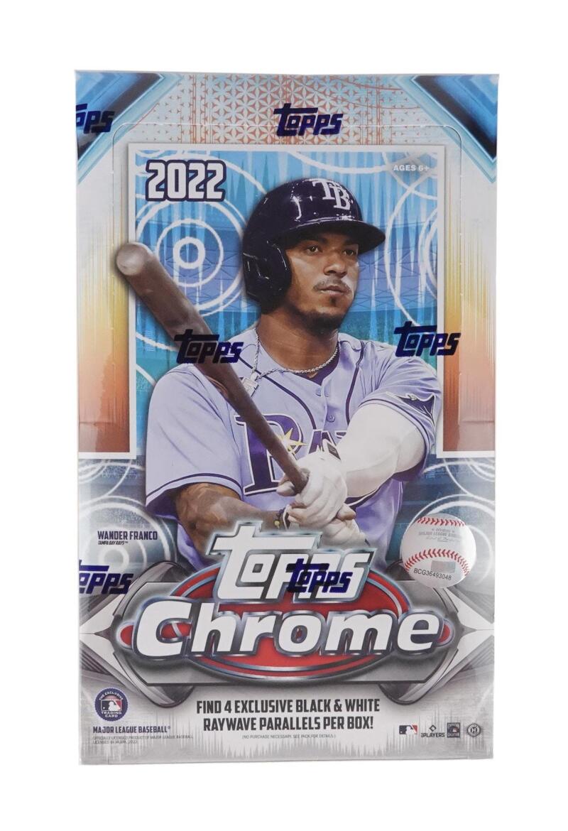 2022 Topps Chrome Sonic Baseball Hobby Lite Box Image 2