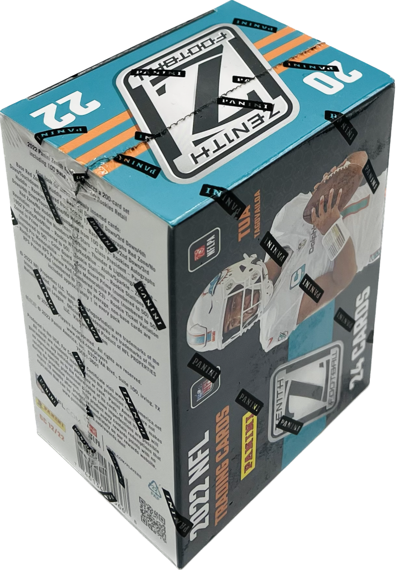 2022 Panini Zenith Football 6-Pack Blaster Box Image 2