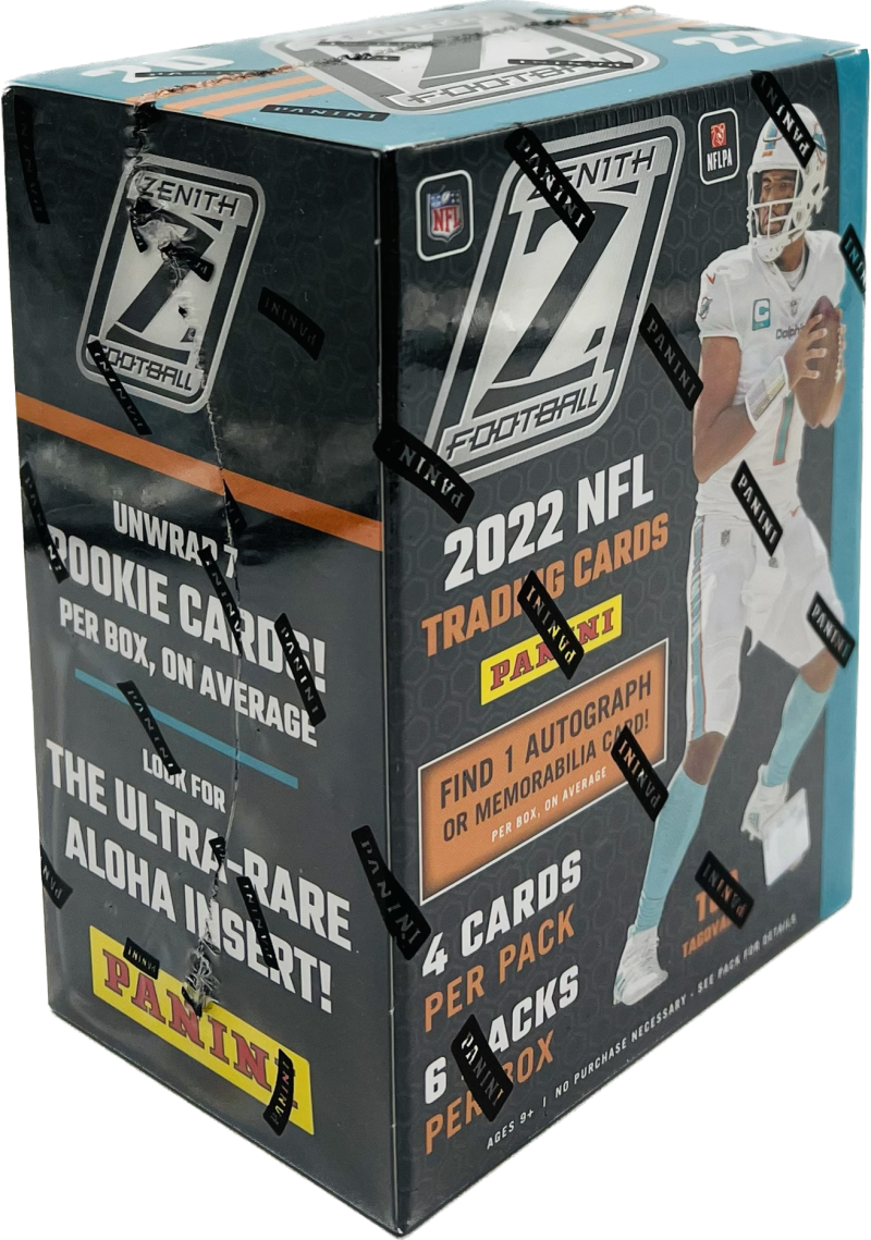 2022 Panini Zenith Football 6-Pack Blaster Box Image 1