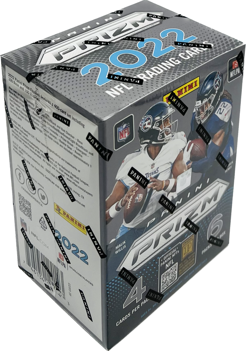 2022 Panini Prizm Football 6-Pack Blaster Box (Red, White, & Blue Prizms!) Image 3