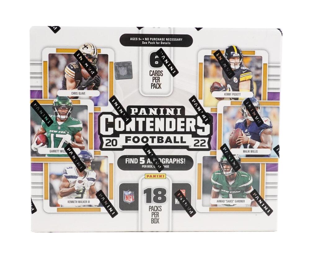 2022 Panini Contenders Football Hobby Box Image 2