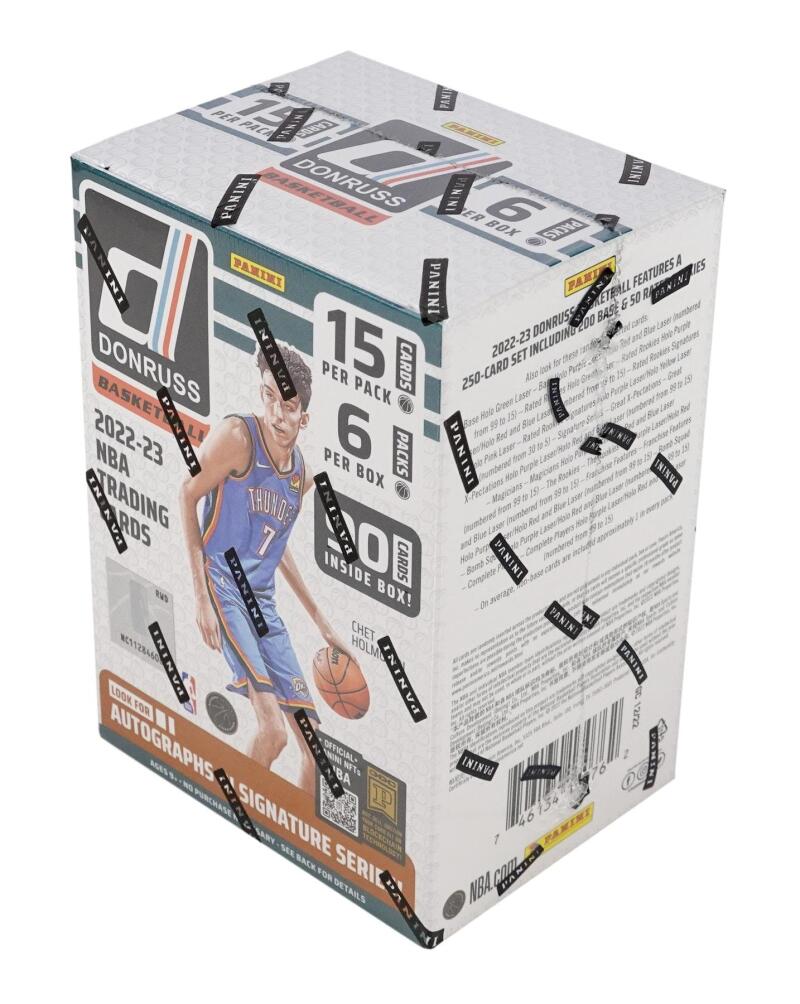 2022-23 Panini Donruss Basketball 6-Pack Blaster Box Image 1