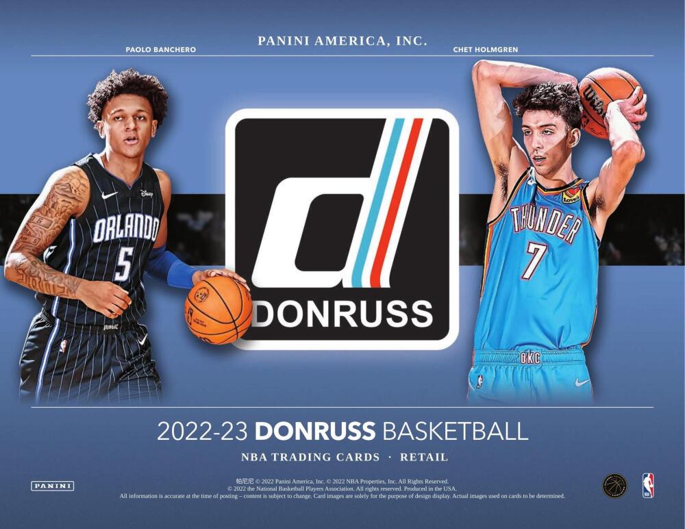 2022-23 Panini Donruss Basketball 6-Pack Blaster Box Image 3