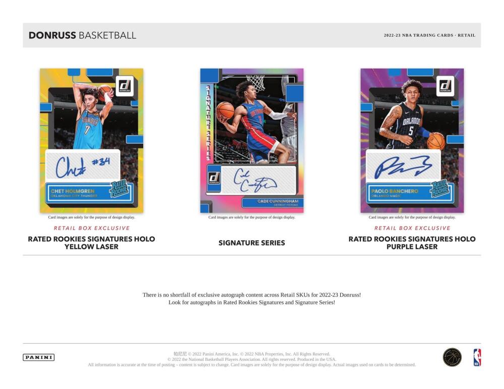 2022-23 Panini Donruss Basketball 6-Pack Blaster Box Image 7