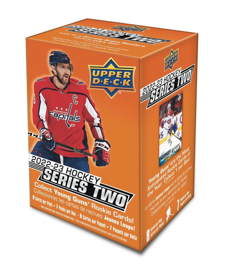 2022-23 Upper Deck Series 2 Hockey Blaster Box Image 1