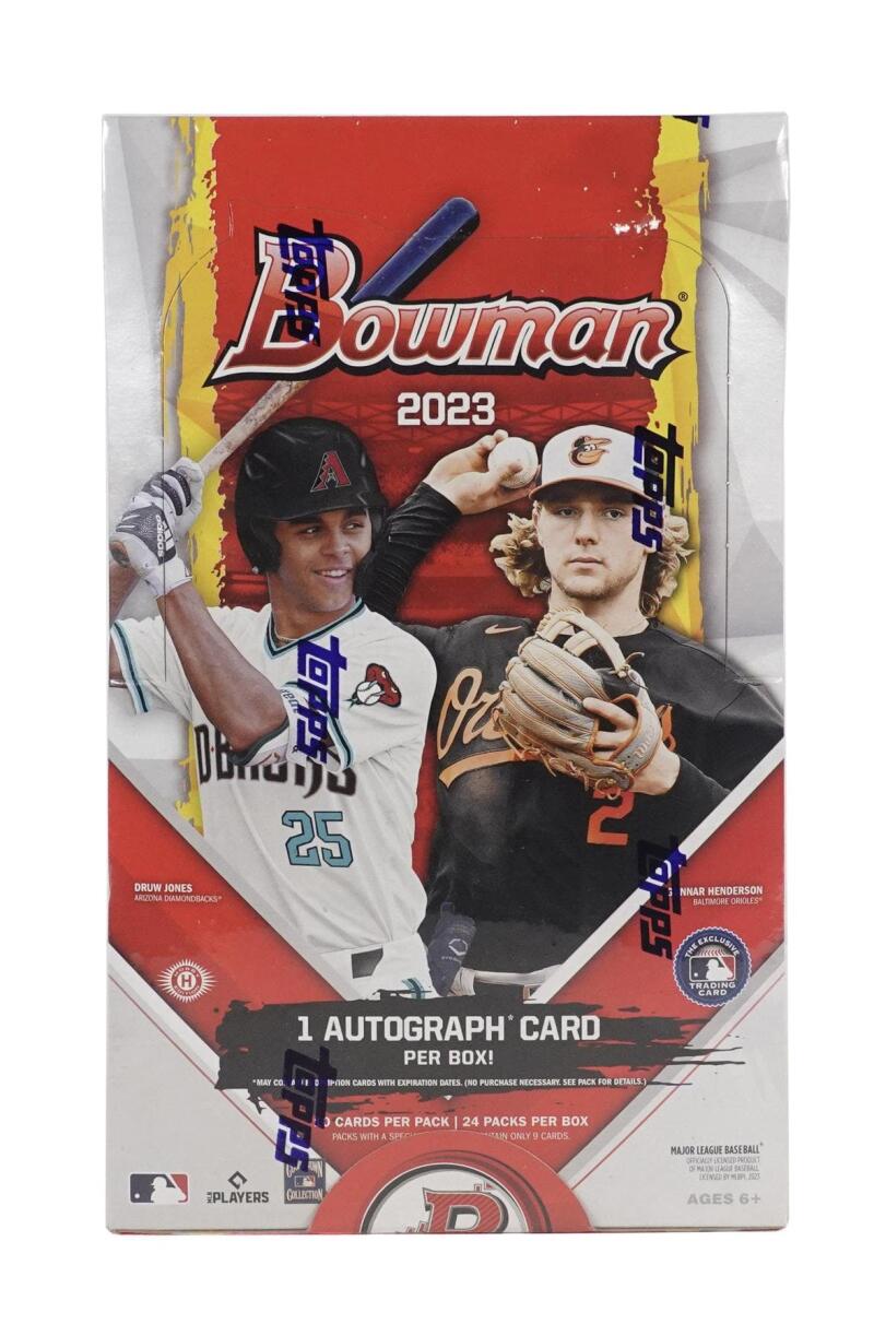 2023 Bowman Baseball Hobby Box Image 2