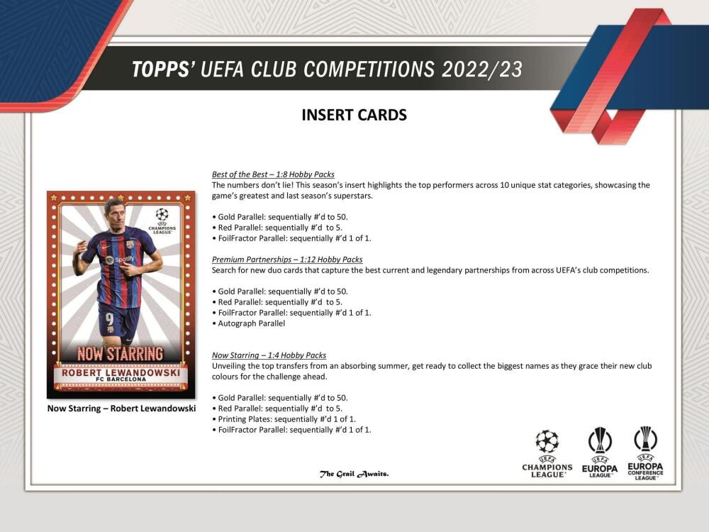 2022-23 Topps UEFA Club Competitions Soccer Blaster Box (7 packs per box) Image 6