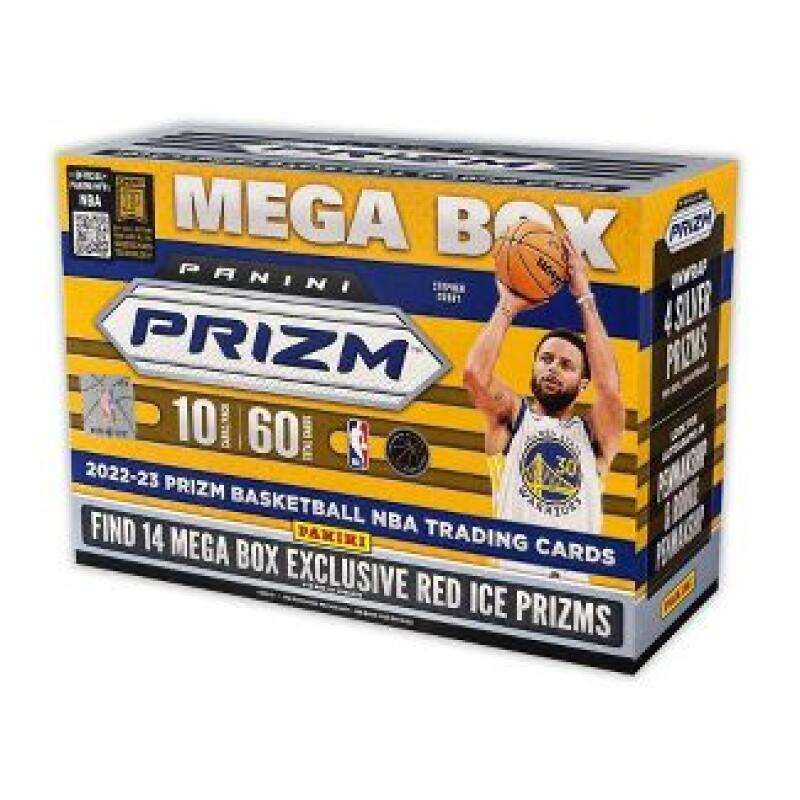 2022-23 Panini Prizm Red Ice Basketball Mega Box Image 1