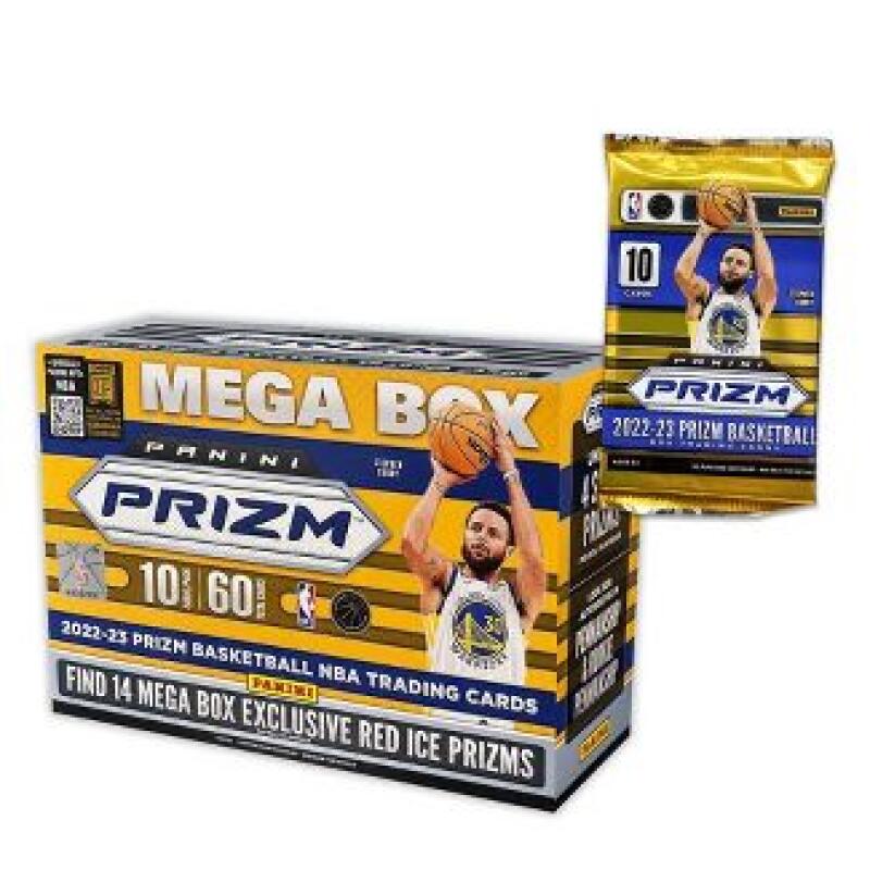 2022-23 Panini Prizm Red Ice Basketball Mega Box Image 2