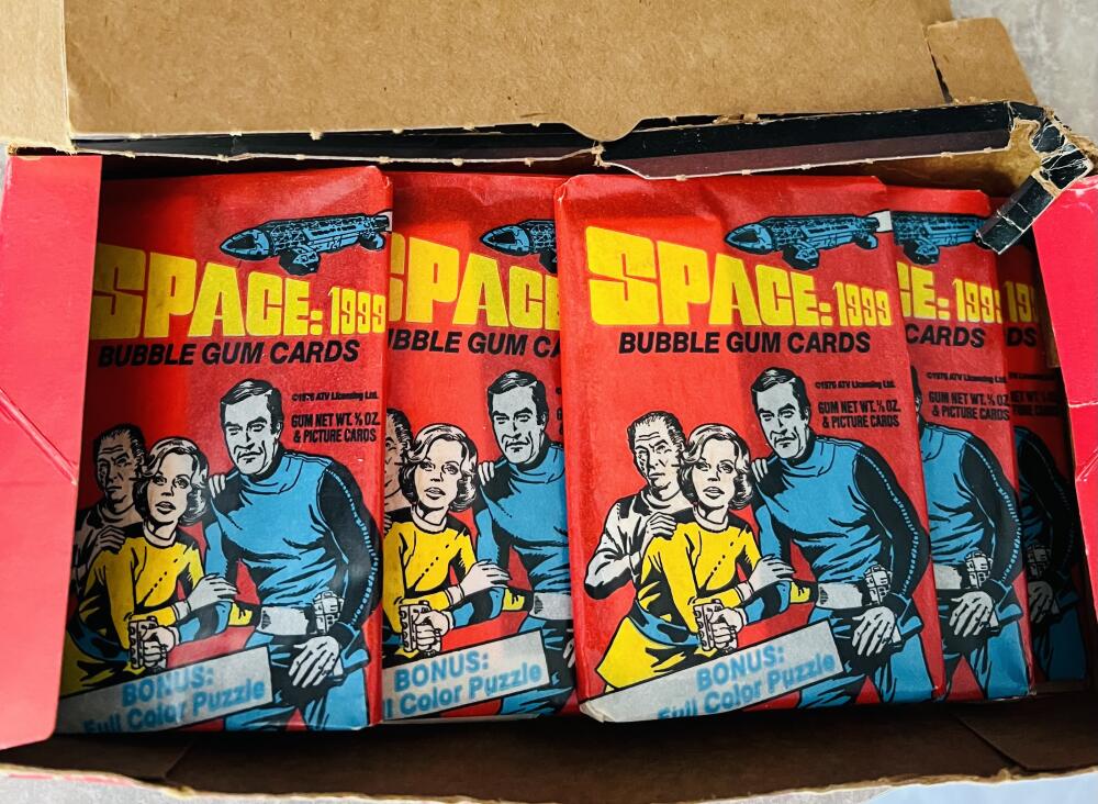 1976 Donruss Space: 1999 Trading Card Box w/ 10 Packs Image 4