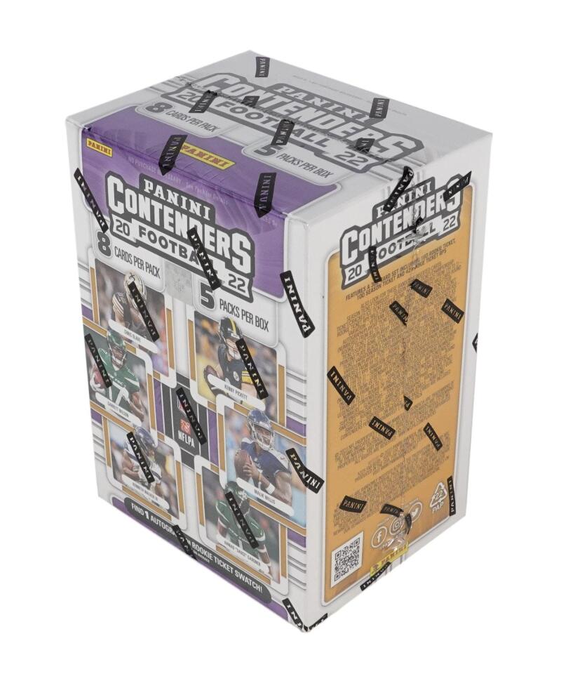 2022 Panini Contenders Football 5-Pack Blaster Box Image 1