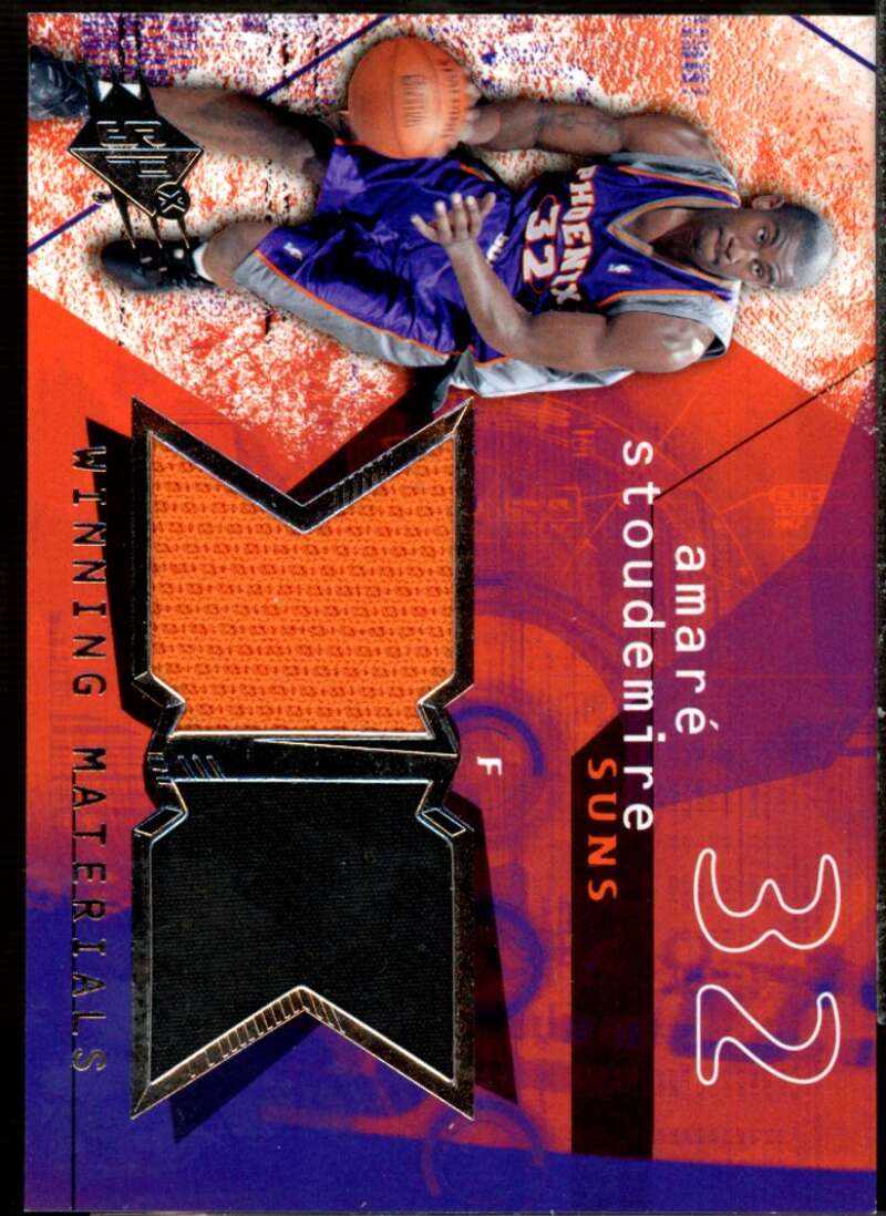 Amare Stoudemire Card 2004-05 SPx Winning Materials #AS  Image 1