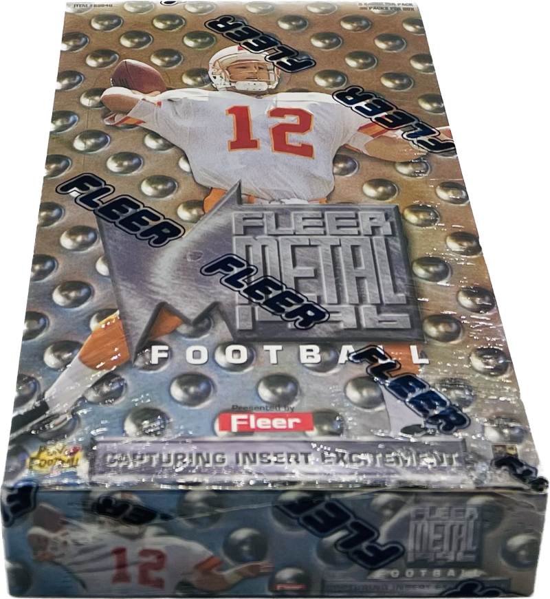 1996 Fleer Metal Football Retail Box Image 1