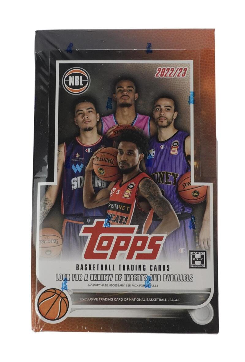 2022-23 Topps NBL Basketball Hobby Box Image 2