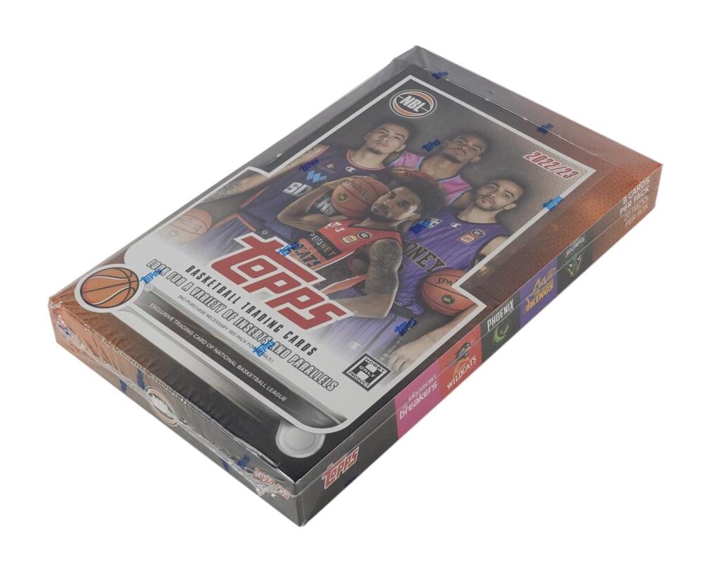 2022-23 Topps NBL Basketball Hobby Box Image 1