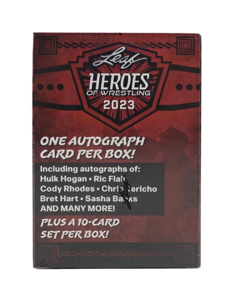 2023 Leaf Heroes of Wrestling Blaster Box Image 2