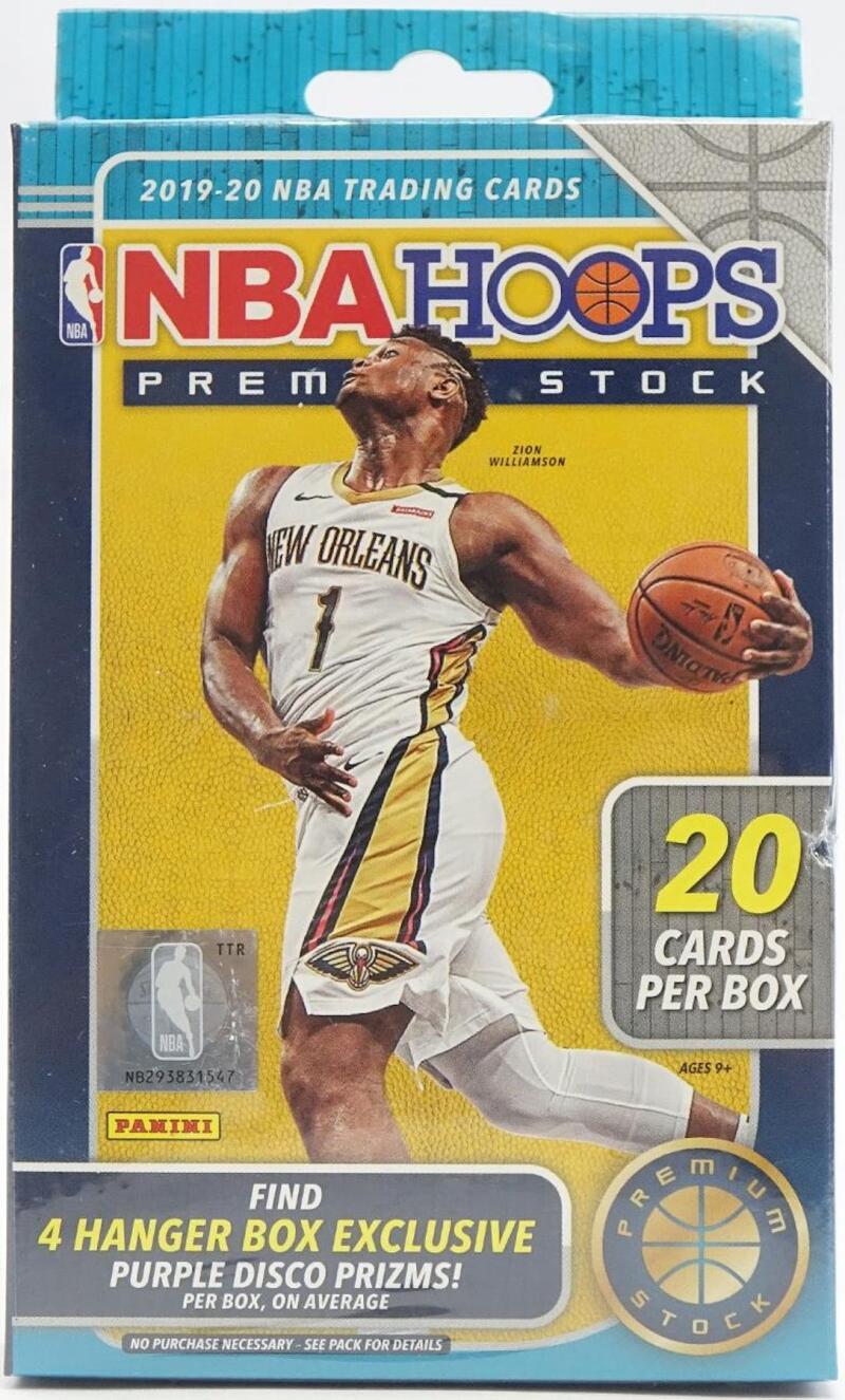  2019-20 Panini Hoops Premium Stock Basketball Hanger Box  Image 1