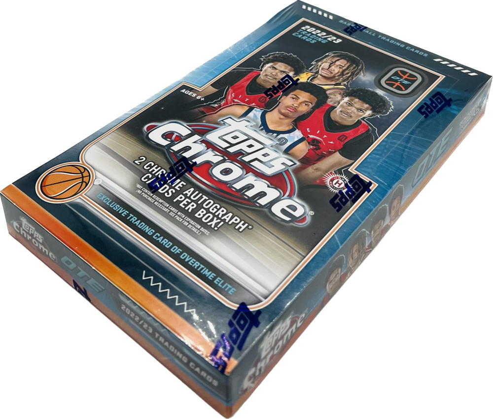 2022-23 Topps Chrome Over Time Elite Basketball Hobby Box Image 1