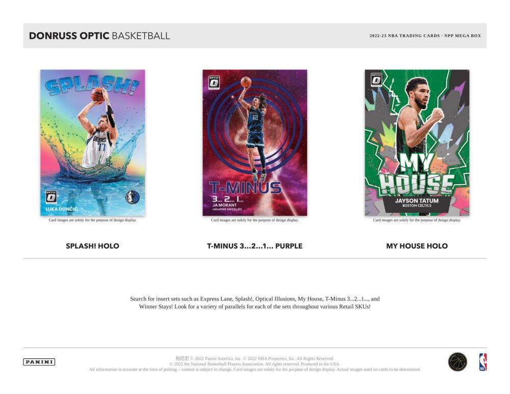 2022-23 Panini Donruss Optic Basketball Mega Box (Hyper Pink Prizms) Image 5