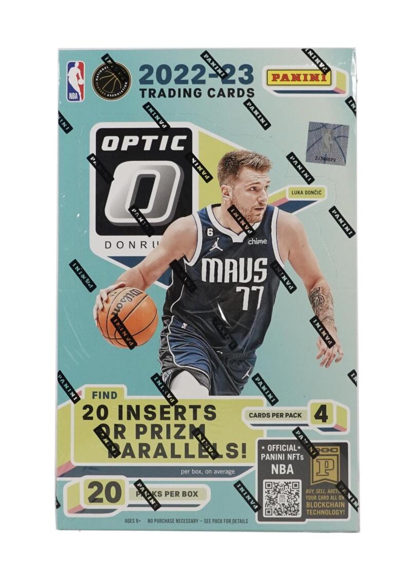 2022-23 Panini Donruss Optic Basketball Retail 20-Pack Box Image 2