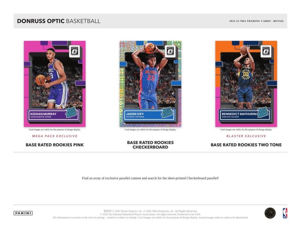 2022-23 Panini Donruss Optic Basketball Retail 20-Pack Box Image 4