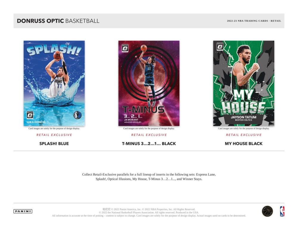 2022-23 Panini Donruss Optic Basketball Retail 20-Pack Box Image 5