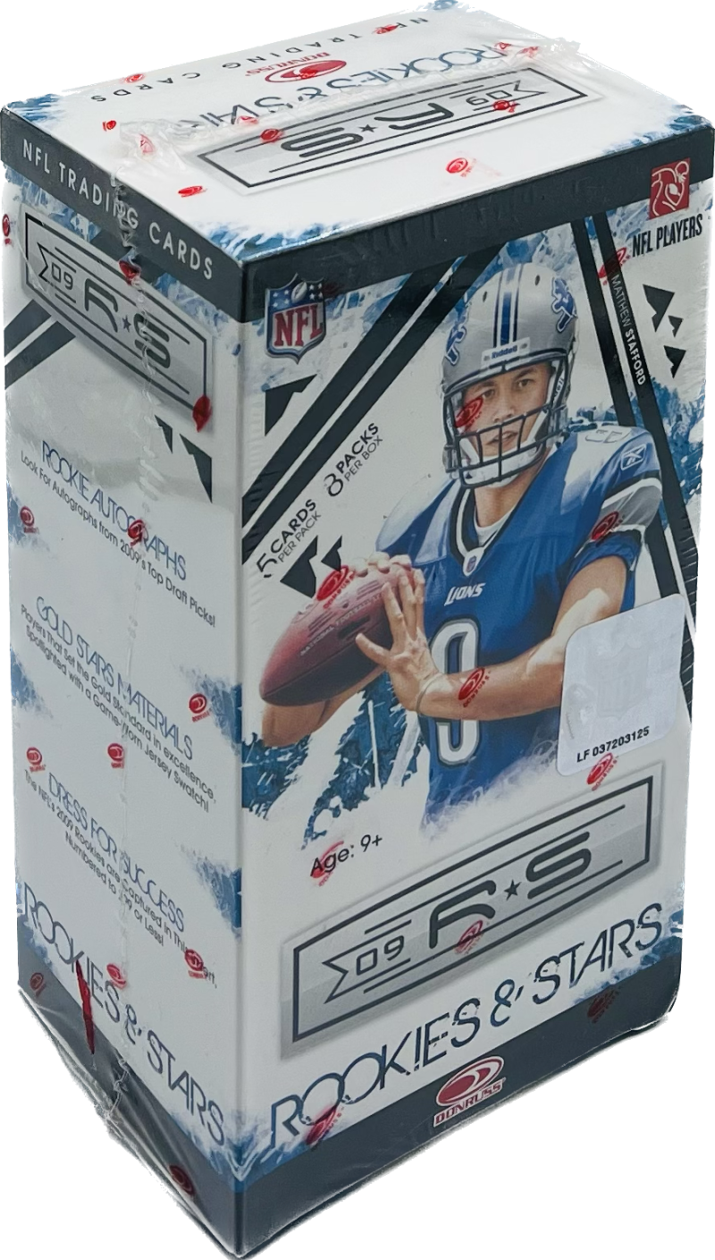 2009 Donruss Rookies And Stars 8-Pack Football Blaster Box Image 1