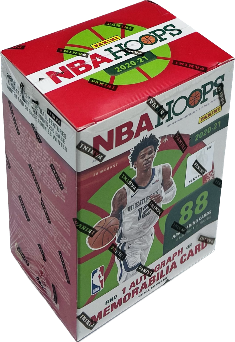 2020-21 Panini NBA Hoops Basketball 11-Pack Holiday Blaster Box Image 1