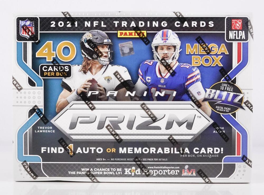 2021 Panini Prizm Football Mega Box (Pink Prizms!) Image 1