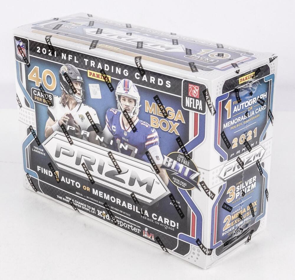 2021 Panini Prizm Football Mega Box (Pink Prizms!) Image 2