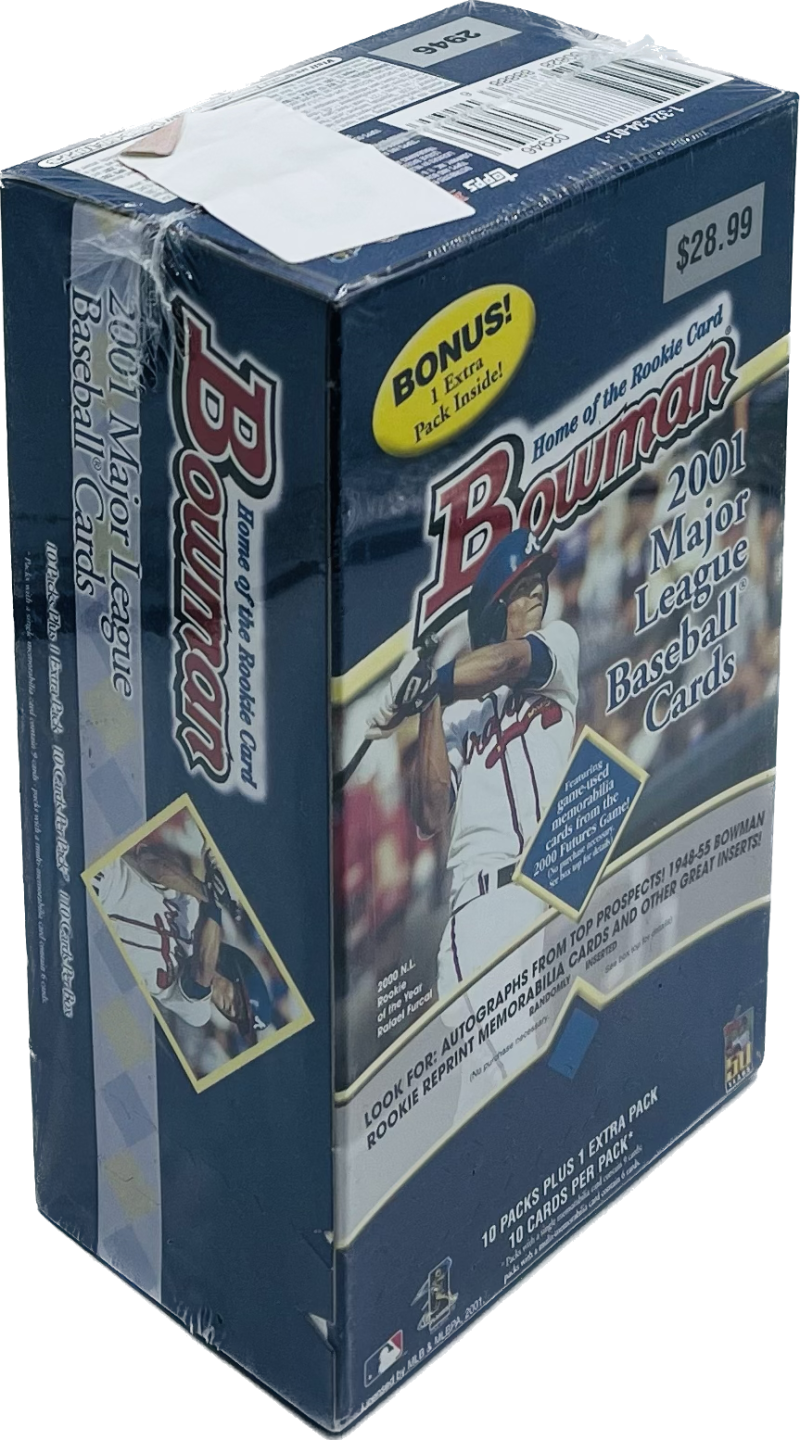 2001 Bowman Baseball Blaster Box Image 1
