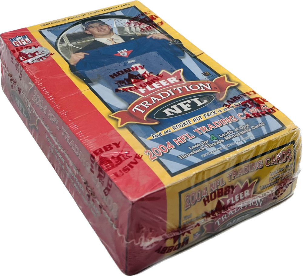 2004 Fleer Tradition Football Hobby Box Image 1