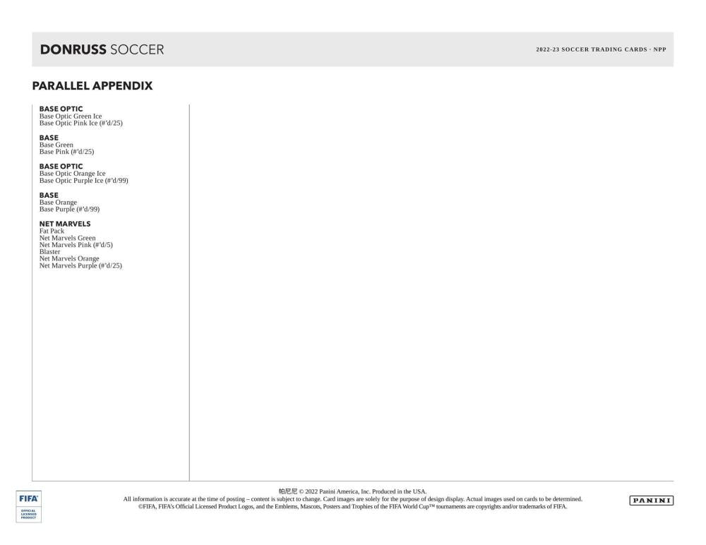 2022-23 Panini Donruss Soccer 6-Pack Blaster Box Image 8