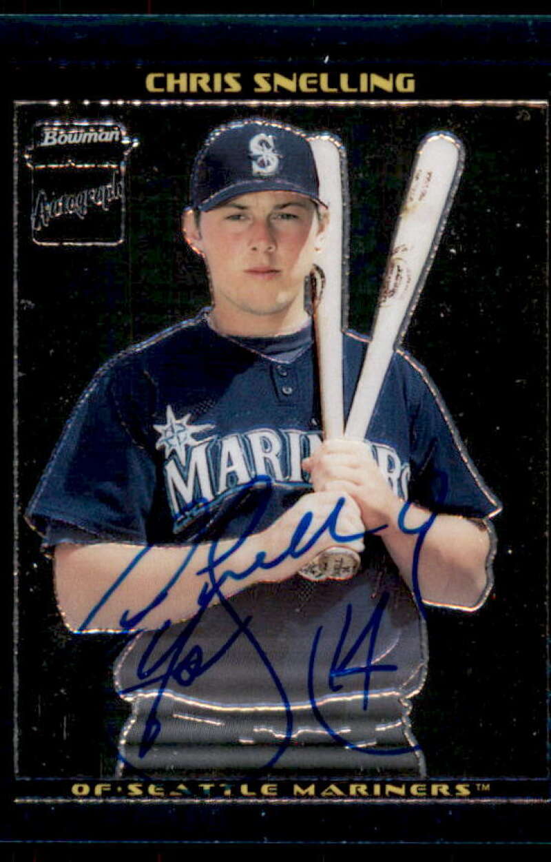 Chris Snelling AU A Rookie Card 2002 Bowman Chrome #384  Image 1