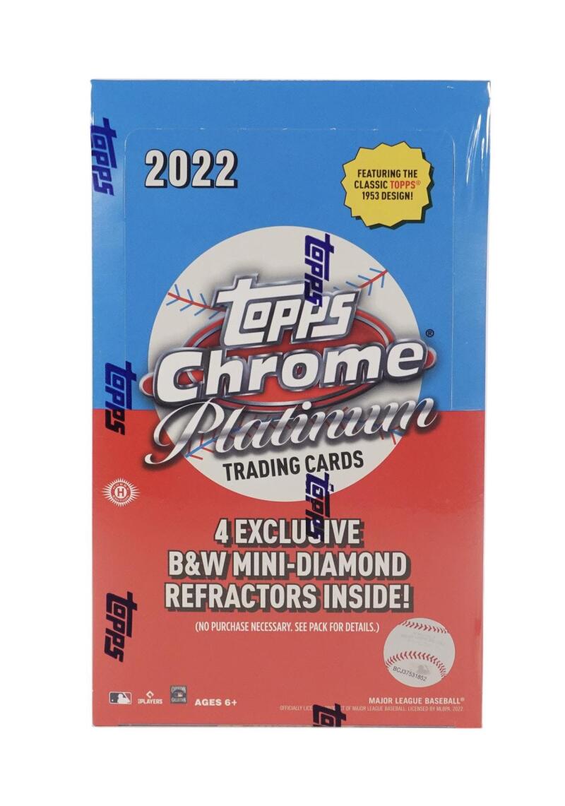 2022 Topps Chrome Platinum Anniversary Baseball Hobby LITE Box Image 1