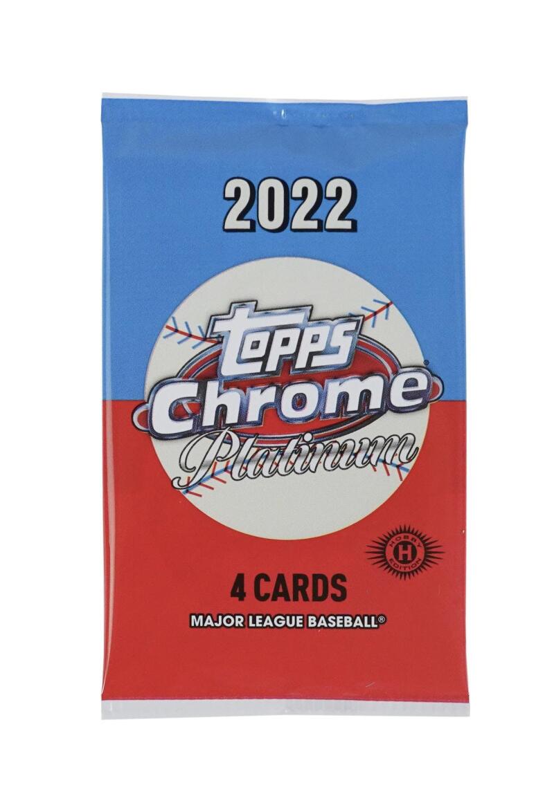 2022 Topps Chrome Platinum Anniversary Baseball Hobby LITE Box Image 3