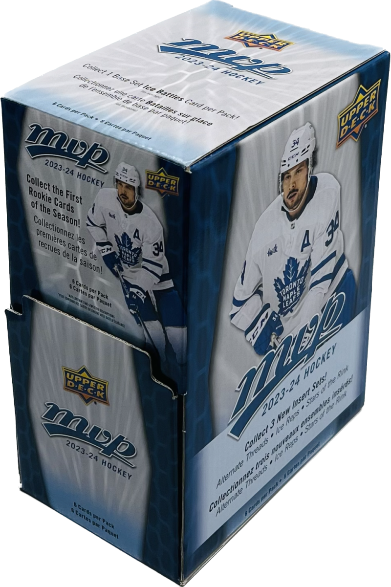 2023-24 Upper Deck MVP Hockey Gravity Feed Box Image 1