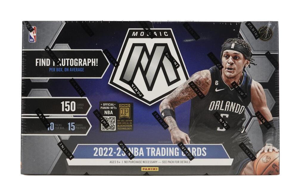 2022-23 Panini Mosaic Basketball Hobby Box Image 2