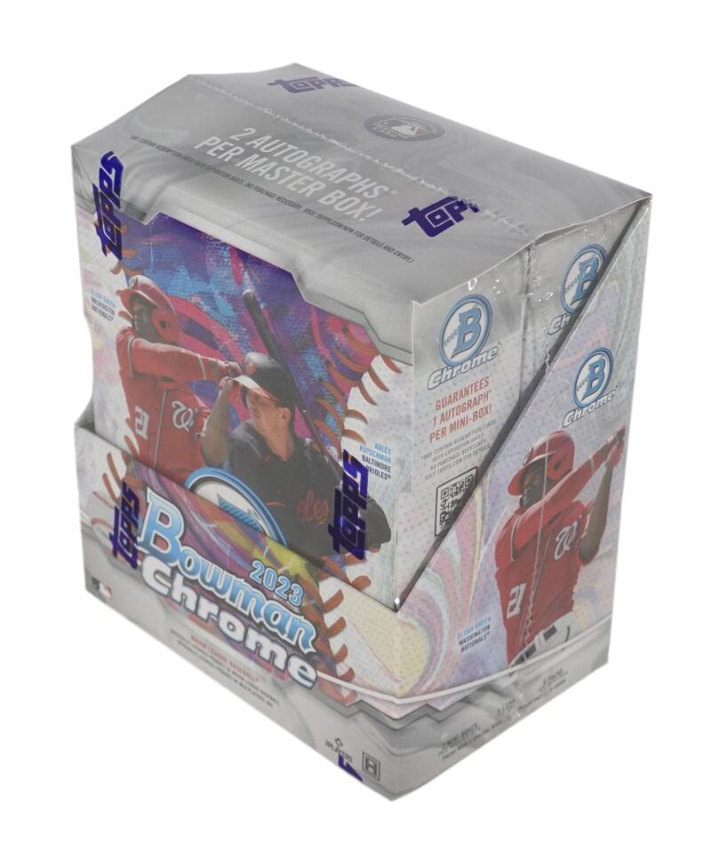 2023 Bowman Chrome Baseball Hobby Box Image 2