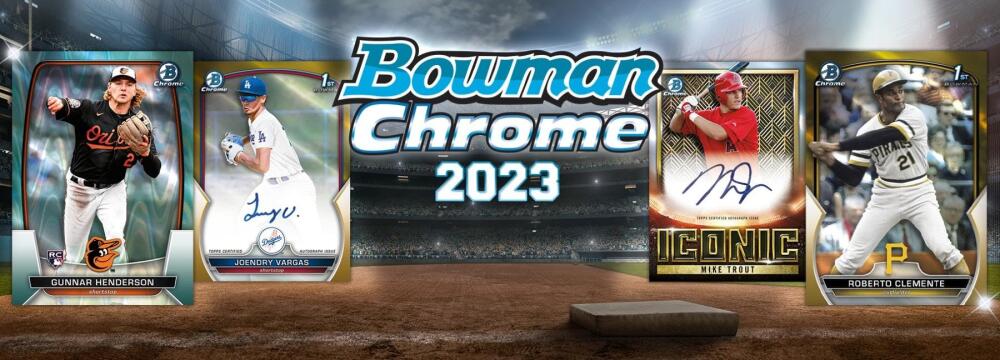 2023 Bowman Chrome Baseball Hobby Box Image 3