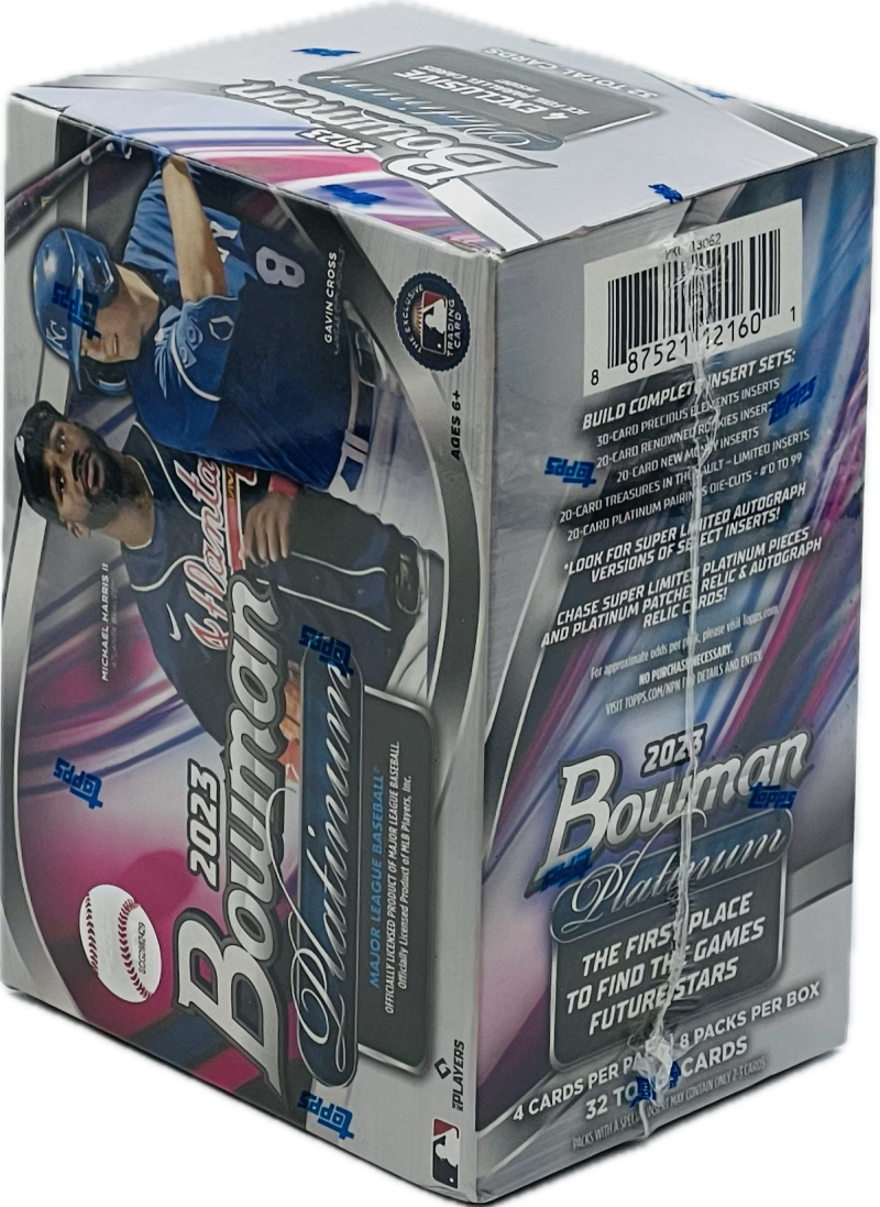 2023 Bowman Platinum Baseball Blaster Box Image 2