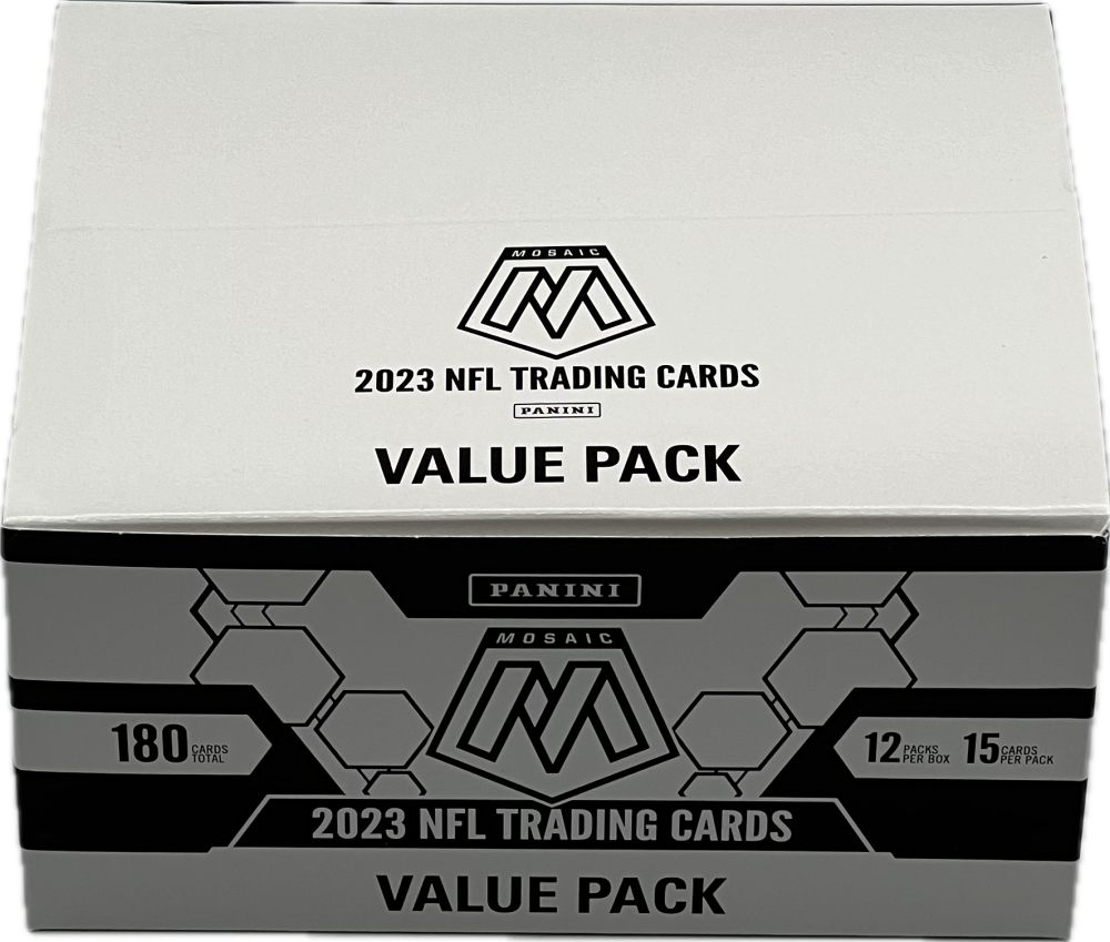 2023 Panini Mosaic Football Value 12-Pack Box  (Camo Pink Parallels!) Image 2