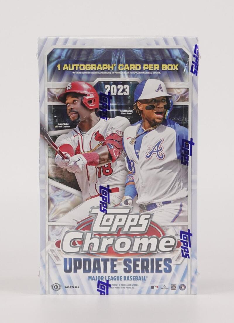 2023 Topps Chrome Update Series Baseball Hobby Box Image 1