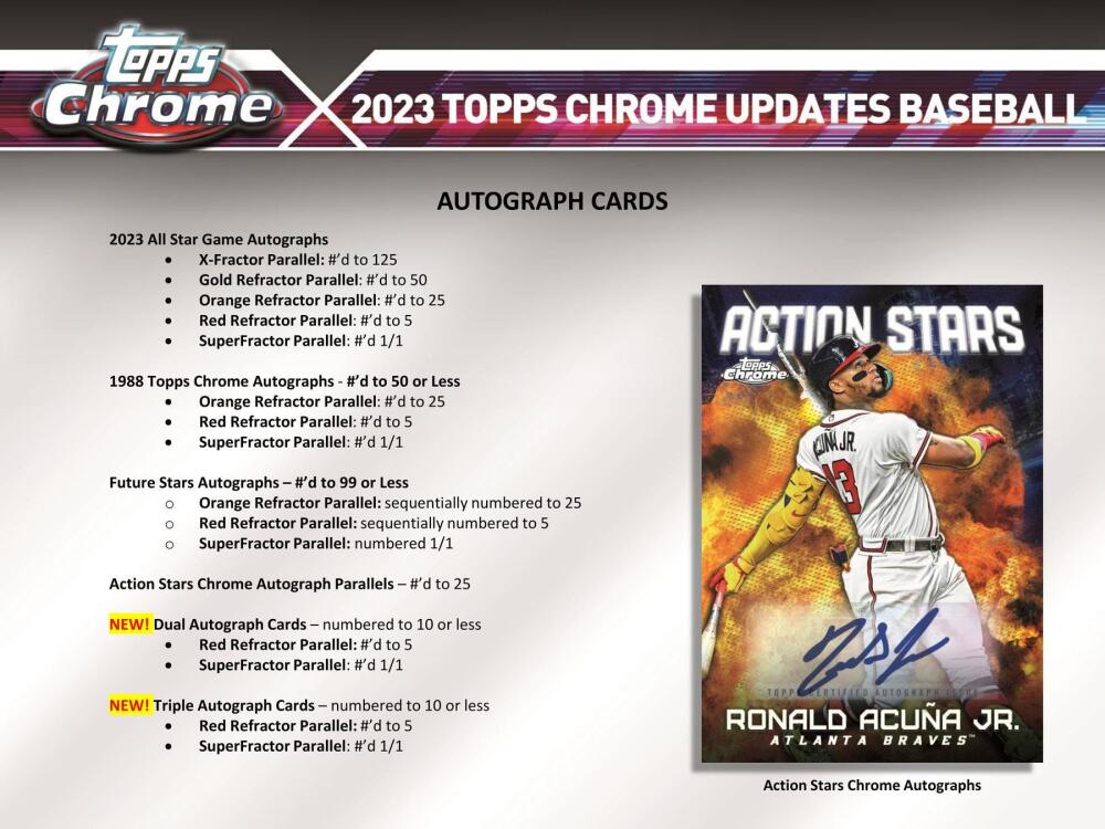 2023 Topps Chrome Update Series Baseball Hobby Box Image 8